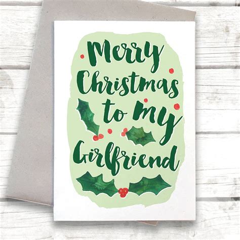 40 Christmas Card For A Girlfriend
