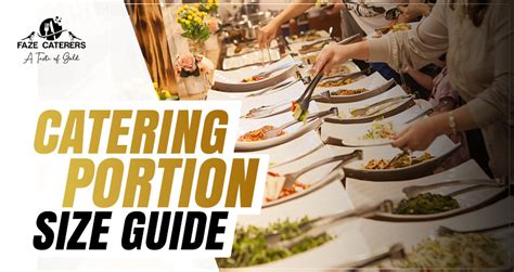 How To Calculate Food Portions Catering Portion Size Guide