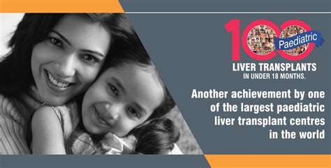 100 Pediatric Liver Transplants In 18 Months Rela Hospital
