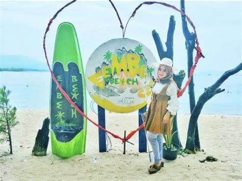 Wow Instagrammable Pantai Embe Merak Belantung Kalianda Wisata Di