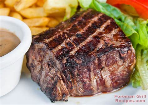 A beefsteak, often called just steak, is a flat cut of beef with parallel faces, usually cut perpendicular to the muscle fibers. Foreman Grill Beef Steak - Foreman Grill Recipes