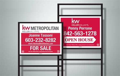 Keller Williams Signs For Sale And Open House Bestprintbuy