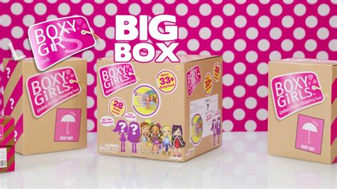 Boxy Girls Big Box Unboxing Youtube