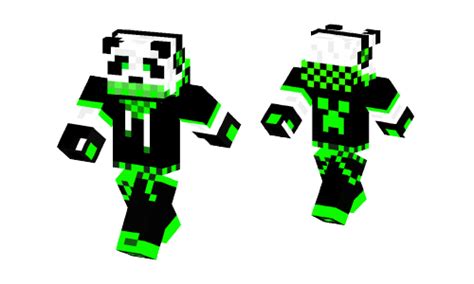 Green Panda Skin Minecraft Skins