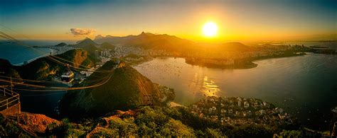 Rio De Janeiro Sunset By Scwl On Deviantart