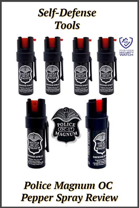 Police Magnum Oc Pepper Spray Review