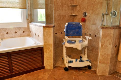 Accommodations may include a full bath on the main floor with grab bars' by the toilet and tub for added steadiness and safety. Handicap Accessible Master Bedroom