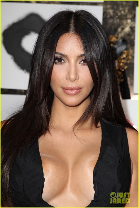 Kim Kardashian Rocks Super Sexy And Revealing Outfit At Violet Grey