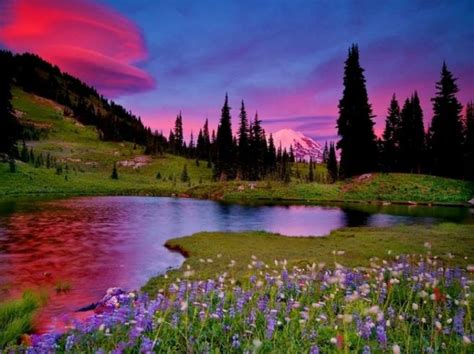 Beautiful Scenry In The Mountains Water And Mountains Pinterest