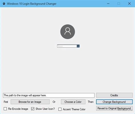 Windows 10 Login Screen Background Changer — настраиваем экран входа в