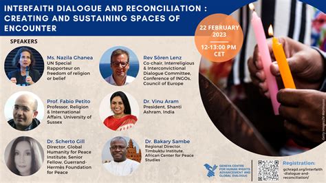 Panel Event Interfaith Dialogue And Reconciliation