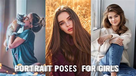 Best Portrait Poses For Girls Photography Poses For Girls Youtube