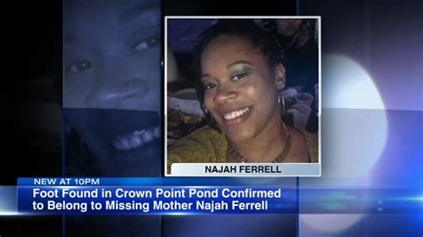 Human Foot Found In Crown Point Pond Confirmed To Belong To Missing Indianapolis Area Woman