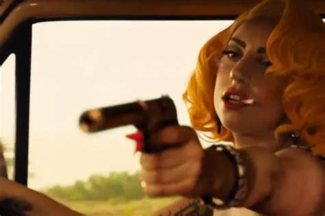 Lady Gagas Acting Debut In Machete Kills Sees Her Play A Gun Toting