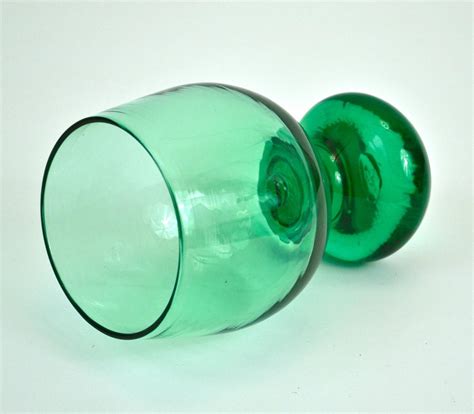 3 Blenko Glass Green Highball Goblet 419 Hb Pre 1948 Rare 1762387368