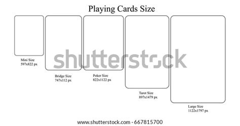 Deck Of Cards Measurement