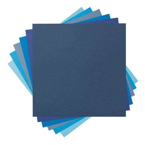 Cricut Cardstock Sampler Blue Tones 12 X 12