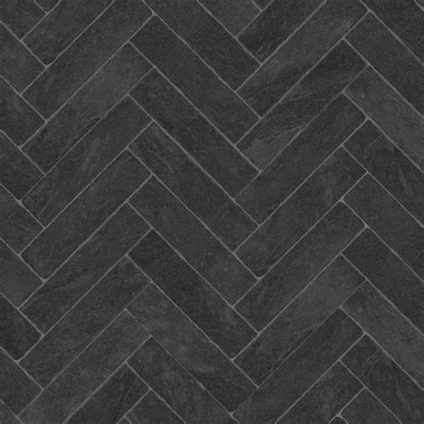 Faus Black Herringbone Laminate Flooring 8mm S180130 Deacon Jones