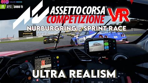 Assetto Corsa Competizione VR Nürburgring Sprint race YouTube