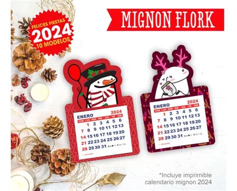 Kit Imprimible Calendario Flork Mignon Fiestas Navidad En Venta En Capital Federal Capital