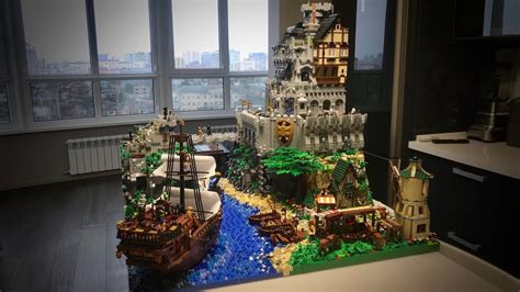 Lego Medieval Castle Moc Youtube