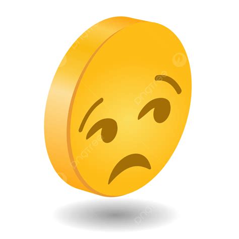 Gambar Emoji 3d Dengan Ikon Ekspresi Sinis Reaksi Emoji 3d Eomji Png