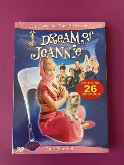 I Dream Of Jeannie Season 4 Complete Fourth Dvd 2007 4 Disc Set Sealed 1299 Picclick