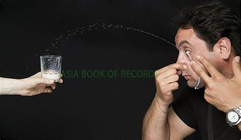 FARTHEST SQUIRTING MILK FROM EYE Asia Book Of Records Asia Book Of Records