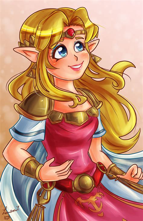Princess Zelda - A Link Between Worlds by Laurence-L on DeviantArt