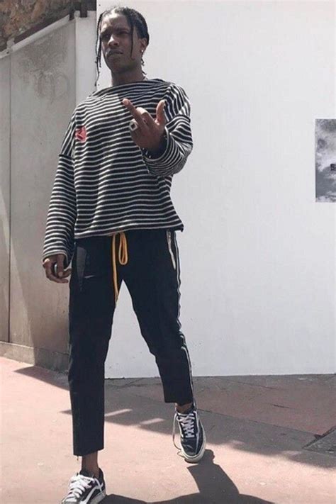 His way of dressing is what expressed as successful music and also it makes him the best rapper. A$AP Rocky | Asap rocky outfits, Best mens fashion, Mens ...