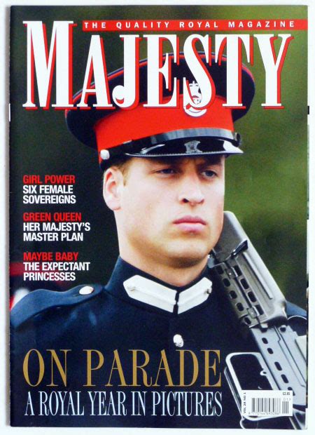 Majesty Magazine Prince William Prince Felipe Prince Willem Prince