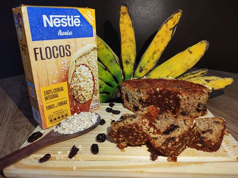 Bolo De Aveia Com Banana E Uva Passa Receitas Nestlé