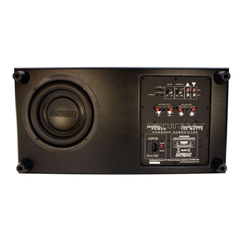 Earthquakesound Cp 8 Low Profile High Power Subwoofer