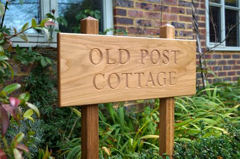 Personalised Wooden House Signs Makemesomethingspecial