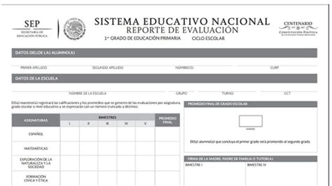 ¿cómo Consultar Las Boletas De Calificaciones Sep 2020 Primaria Y