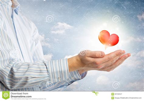 Giving Love Stock Image Image Of Male Love Give Hope 60132547