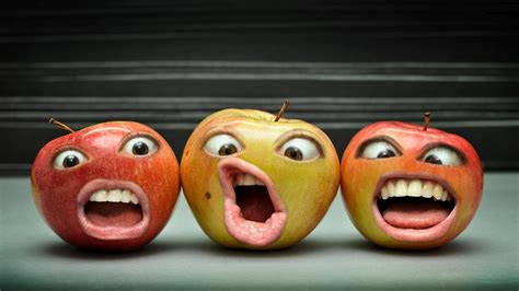 Looking for the best wallpapers? Apple funny face HD wallpaper | HD Latest Wallpapers