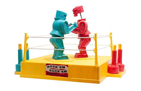 Mattel Retro Rockem Sockem Robots Game Ubicaciondepersonas Cdmx Gob Mx