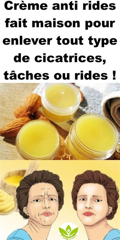 Crème Anti Rides Fait Maison Pour Enlever Tout Type De Cicatrices