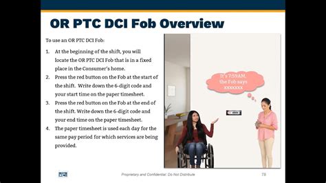 How To Record Time With An Or Ptc Dci Fob Device Youtube