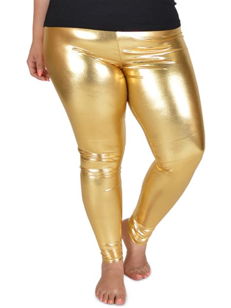 Stretch Is Comfort Womens Plus Size And Girls Shiny