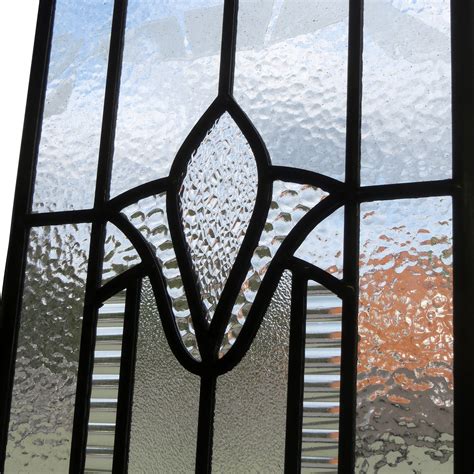 traditional art deco stained glass panels from period home style