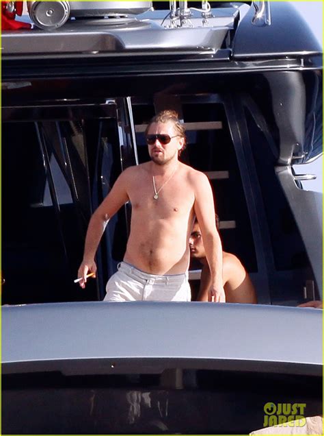 Leonardo Dicaprio Goes Shirtless After Flyboarding In Ibiza Photo Leonardo Dicaprio