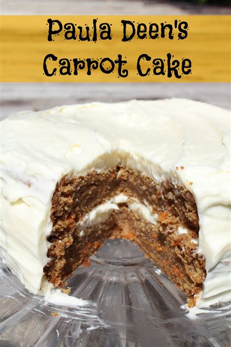 Receive weekly recipes and updates from paula. Carrot Cake - House of Faucis