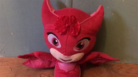Pj Masks Sing And Talk Owlette Plush Review Youtube