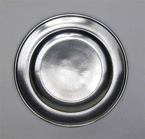 A Mint Pewter Plate By George Lightner