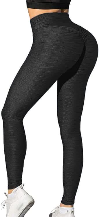 Yoga Pants For Women Tall Booty Yoga Pants Women High Waisted Ruched