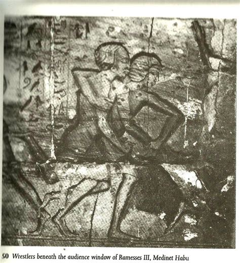 The History Of Wrestling In Ancient Egypt Bloody Elbow
