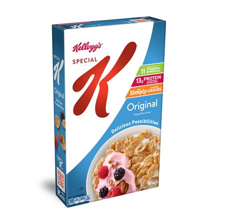 Kelloggs Original Special K Low Fat Breakfast Cereals High In B Group