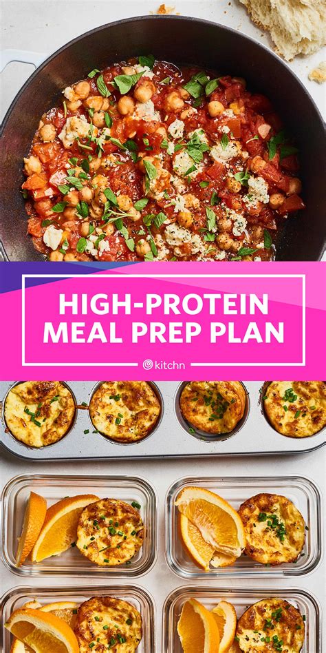 How I Prep A Week Of High Protein Meals In 2 Hours Kitchn High